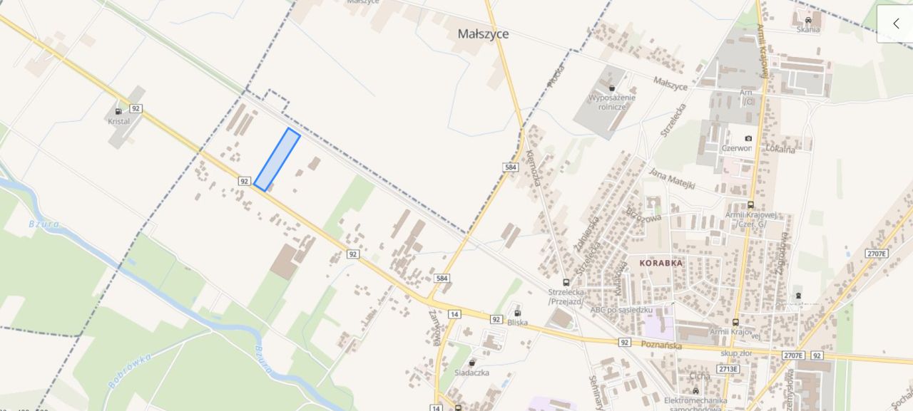 Działka budowlana Łowicz, ul. Poznańska