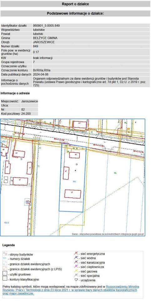 Działka budowlana Jaroszewice. Zdjęcie 7