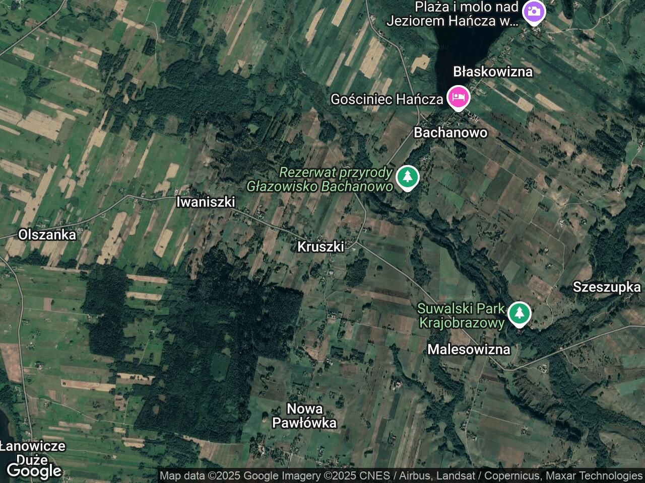 Działka budowlana Kruszki