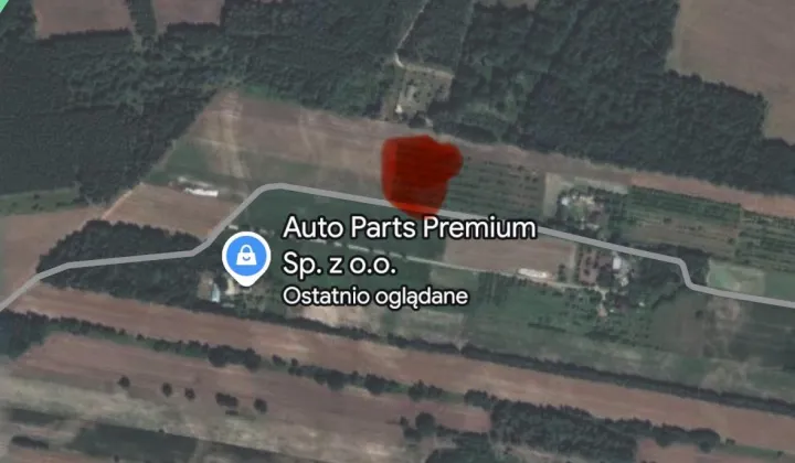 Działka budowlana Ojrzeń, ul. Polna