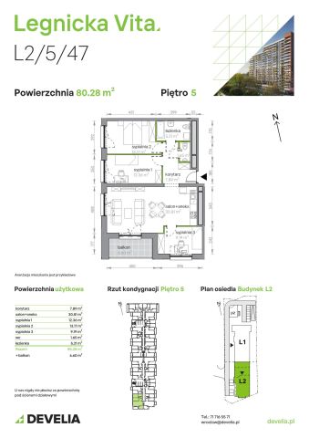 Mieszkanie 4-pokojowe Wrocław Popowice, ul. Legnicka. Zdjęcie 8