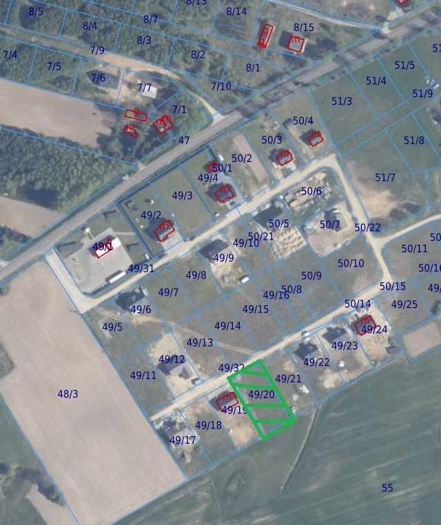 Działka budowlana Mościska. Zdjęcie 2