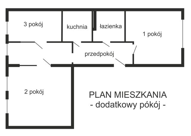 Mieszkanie 2-pokojowe Kraków Ruczaj, ul. Zachodnia. Zdjęcie 12
