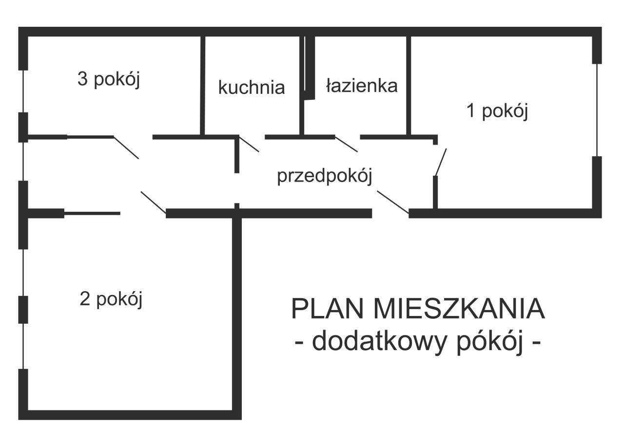 Mieszkanie 2-pokojowe Kraków Ruczaj, ul. Zachodnia. Zdjęcie 12