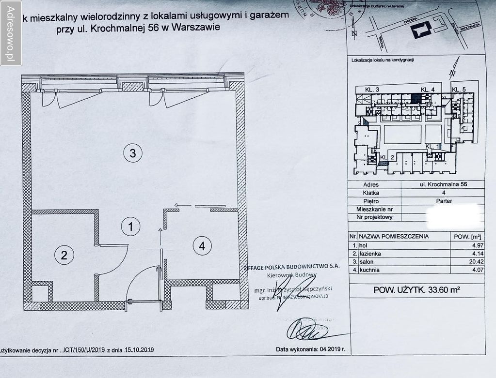 Mieszkanie 1-pokojowe Warszawa Wola, ul. Krochmalna. Zdjęcie 5