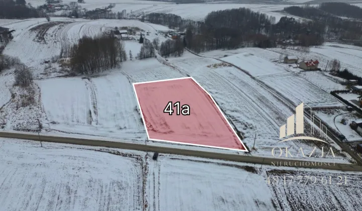 Działka inwestycyjna Niechobrz