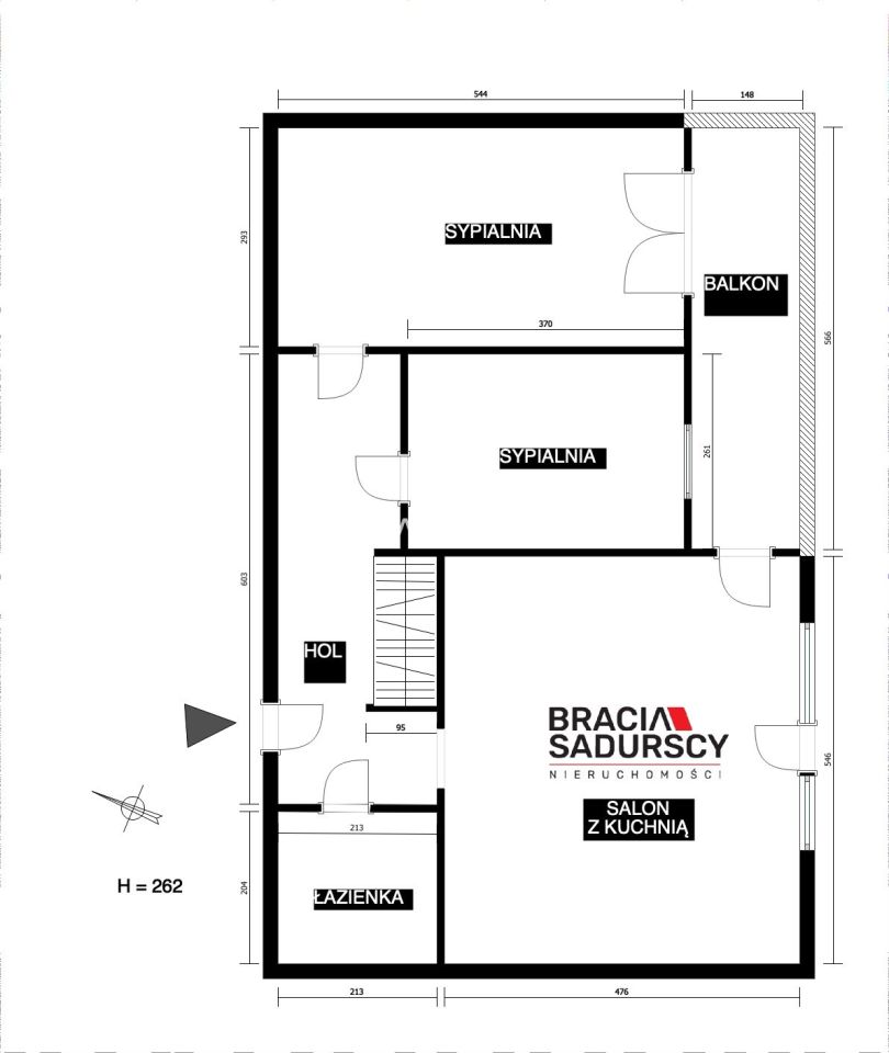 Mieszkanie 3-pokojowe Bochnia, ul. gen. Mariana Turkowskiego. Zdjęcie 25