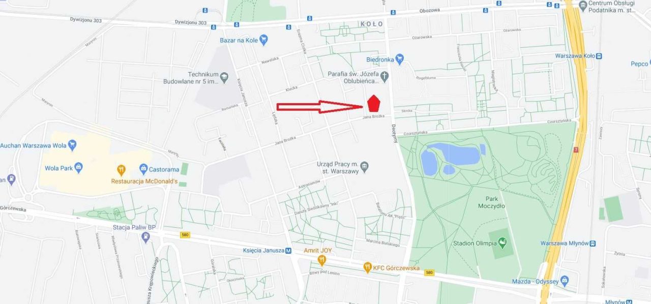 Mieszkanie 1-pokojowe Warszawa Wola, ul. Jana Brożka. Zdjęcie 6