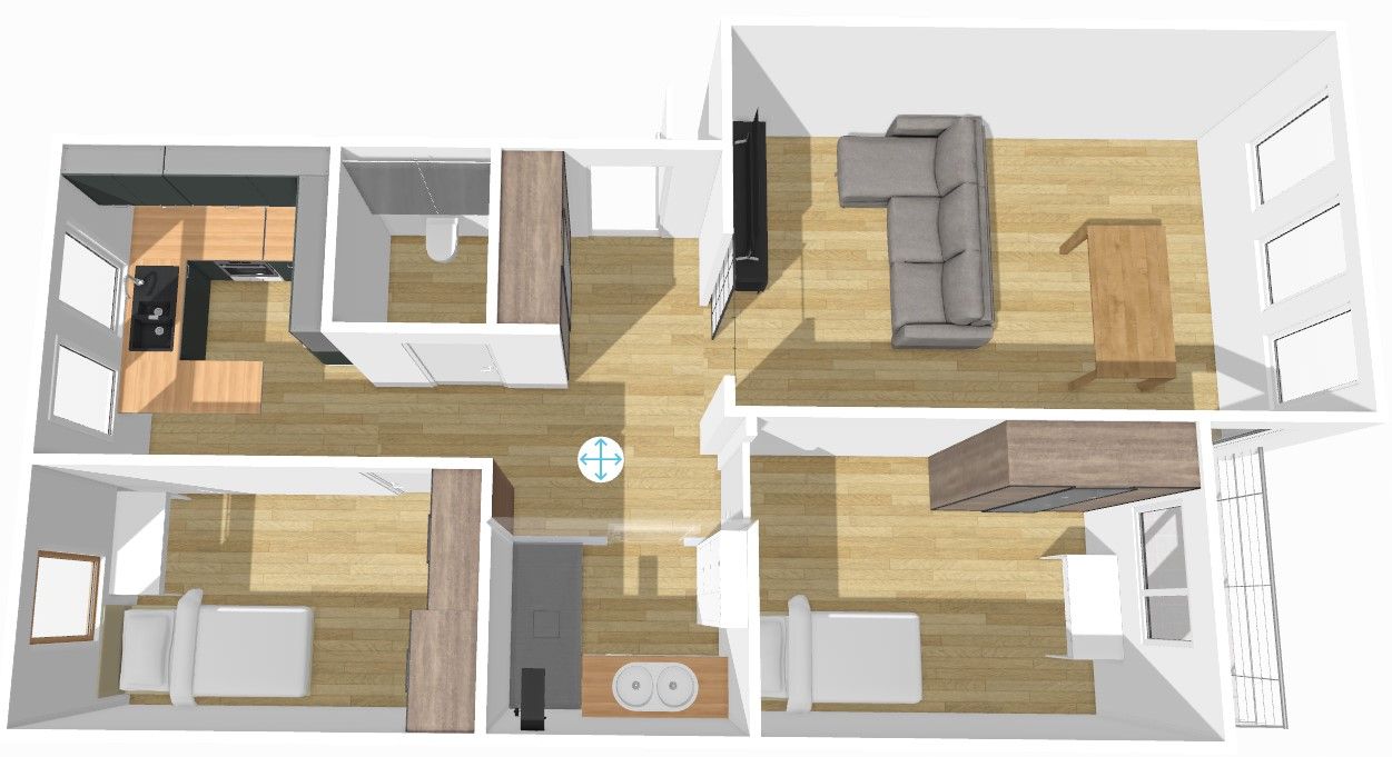 Mieszkanie 3-pokojowe Wrocław Huby, ul. Śliczna. Zdjęcie 20