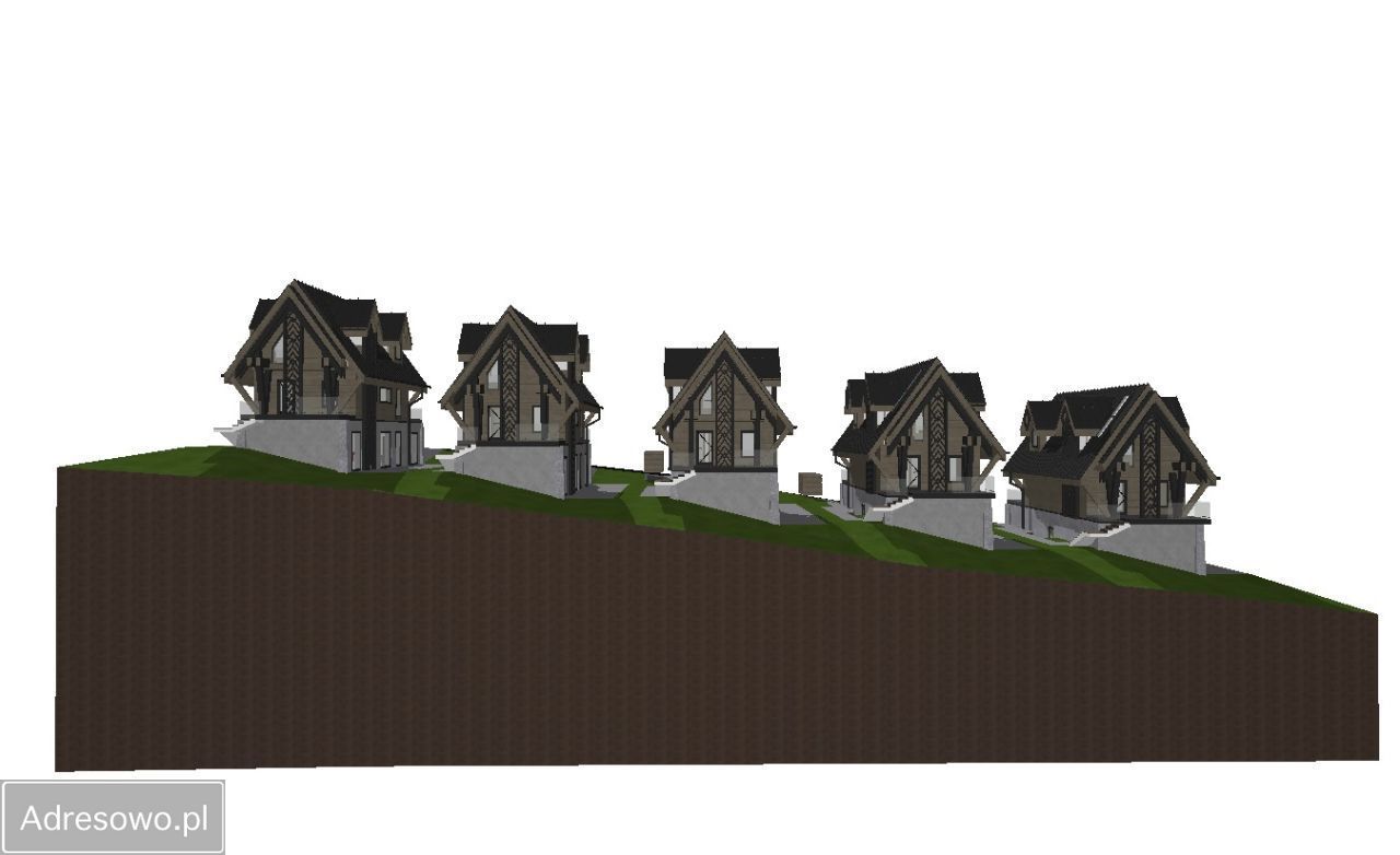 Działka inwestycyjna Poronin, ul. Kościuszki. Zdjęcie 4