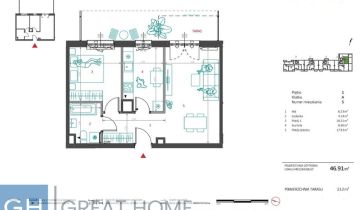 Mieszkanie 2-pokojowe Warszawa Targówek, ul. Oliwska