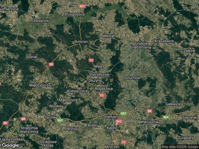 Działka budowlana Ostrzeszów. Zdjęcie 1