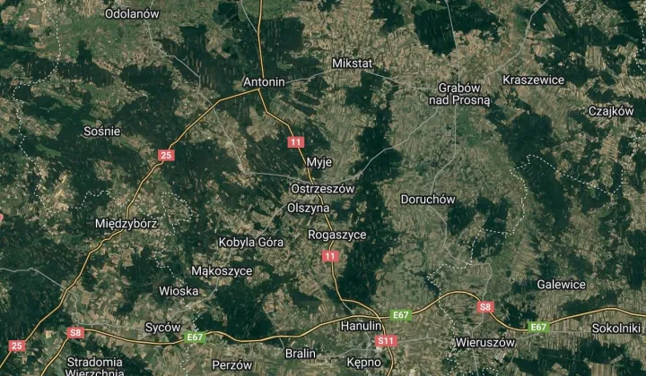 Działka budowlana Ostrzeszów