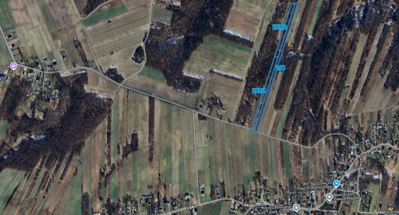 Działka budowlana Majdan Górny. Zdjęcie 1