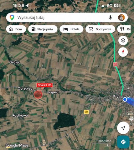 Działka rolno-budowlana Obrębiec. Zdjęcie 5