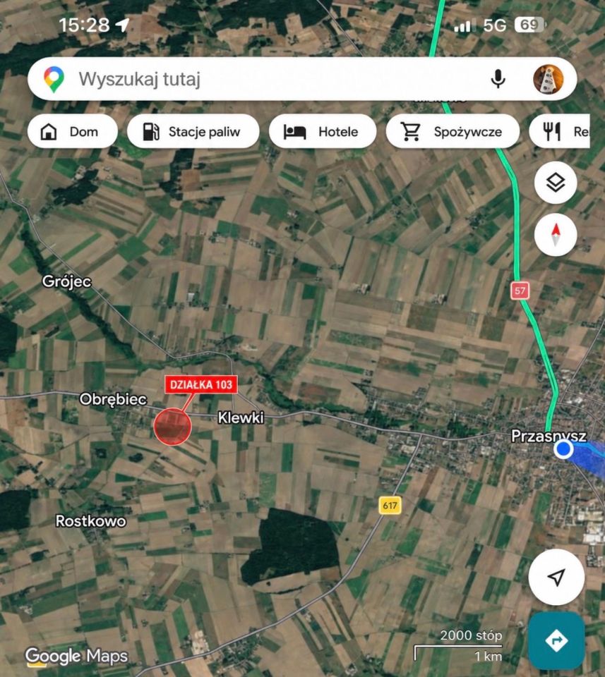 Działka rolno-budowlana Obrębiec. Zdjęcie 5