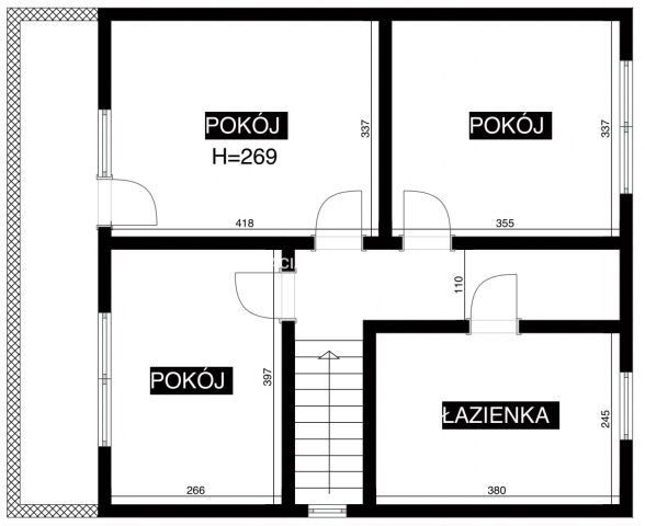 dom wolnostojący, 4 pokoje Brzeźnica. Zdjęcie 39
