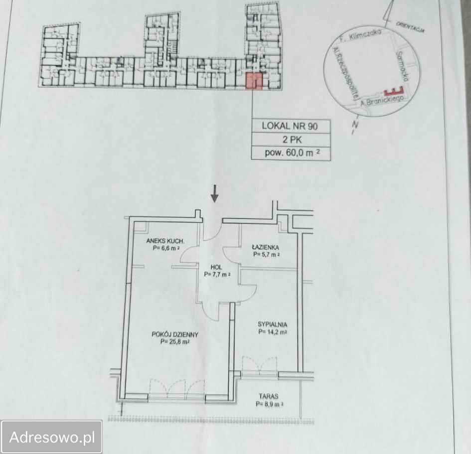 Mieszkanie 2-pokojowe Warszawa Wilanów, ul. Adama Branickiego. Zdjęcie 14
