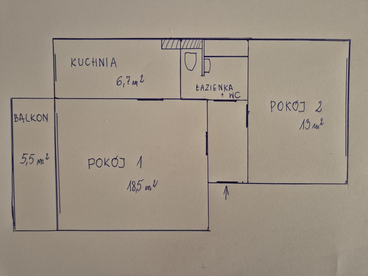 Mieszkanie 2-pokojowe Wejherowo, ul. Rejtana. Zdjęcie 2
