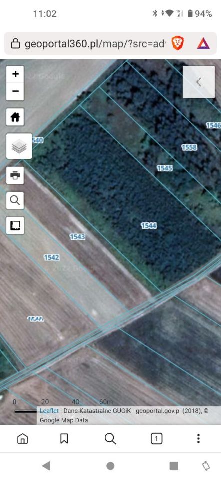 Działka rolna Trawniki. Zdjęcie 5