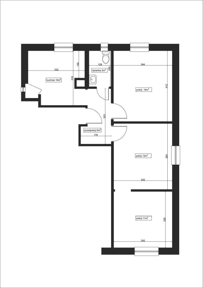 Mieszkanie 3-pokojowe Szczawno-Zdrój. Zdjęcie 8