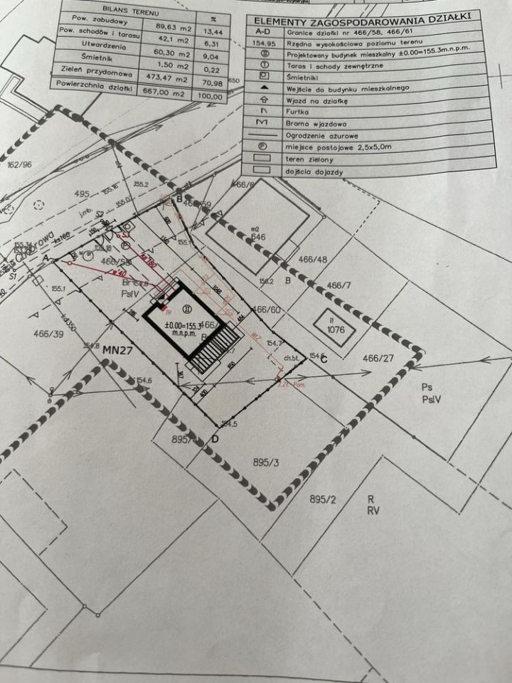 Działka budowlana Obora, ul. Chabrowa. Zdjęcie 3