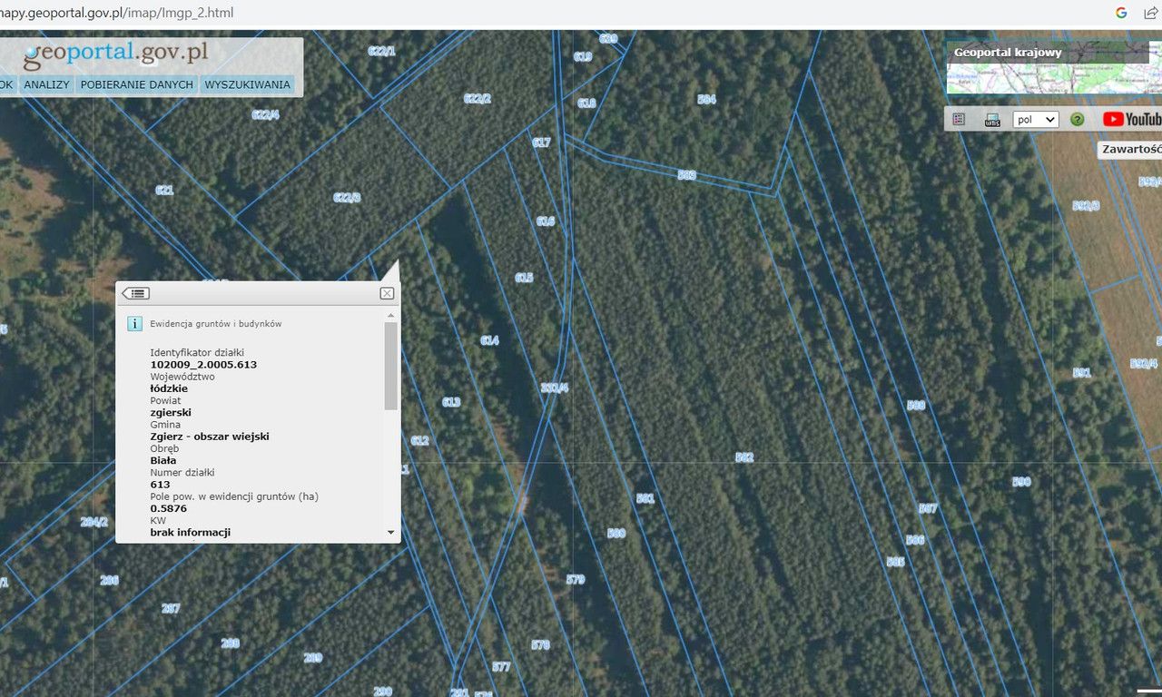 Działka rolna Biała, ul. Szczawińska. Zdjęcie 2