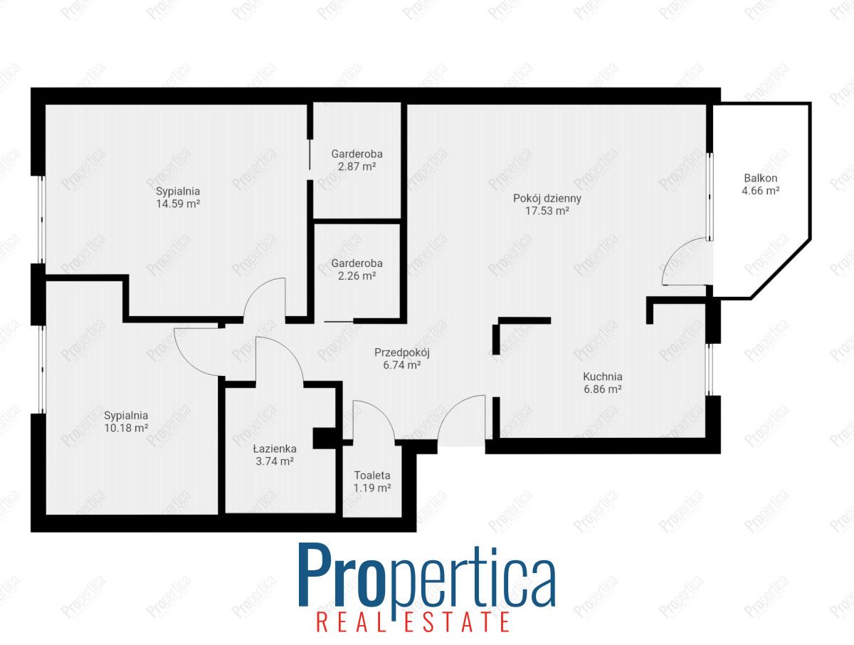 Mieszkanie 3-pokojowe Warszawa Ursynów, ul. Rybałtów. Zdjęcie 17
