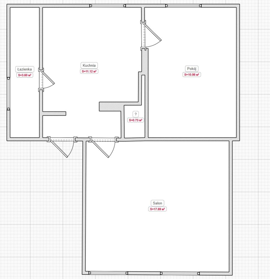 Mieszkanie 2-pokojowe Lidzbark Warmiński, ul. Jarosława Dąbrowskiego. Zdjęcie 8