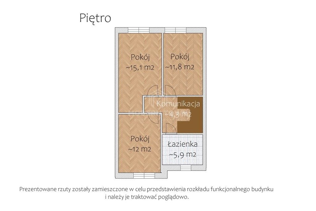 dom szeregowy, 4 pokoje Zgorzała, Storczykowa. Zdjęcie 16
