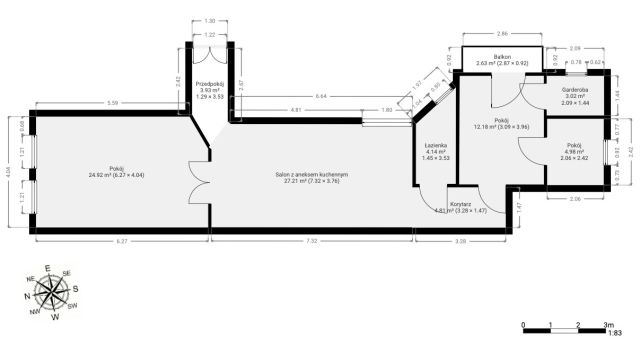 Mieszkanie 4-pokojowe Wejherowo Centrum, ul. Jana III Sobieskiego. Zdjęcie 25