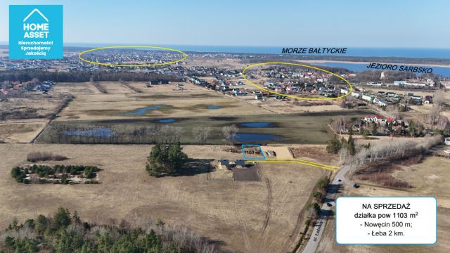 Działka inwestycyjna Nowęcin, ul. Łebska. Zdjęcie 1