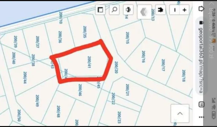 Działka budowlana Bądkowo, ul. Polna