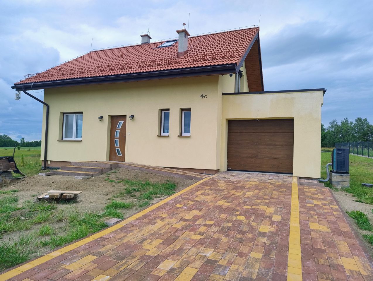 dom wolnostojący, 4 pokoje Bogaczewo