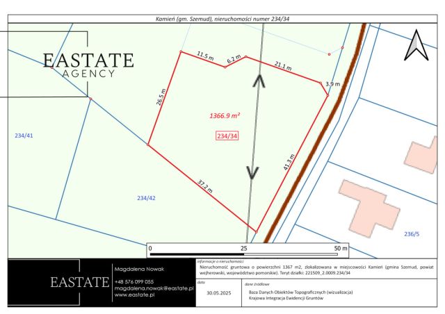Działka inwestycyjna Kamień. Zdjęcie 19