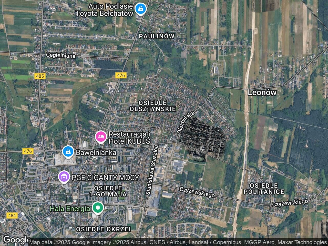 dom wolnostojący, 5 pokoi Bełchatów Olsztyn, ul. Podlaska