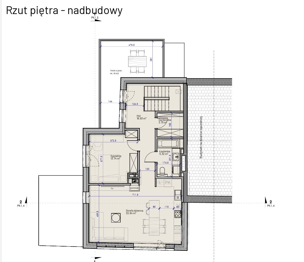 bliźniak, 4 pokoje Kielce Czarnów, ul. Hoża. Zdjęcie 10