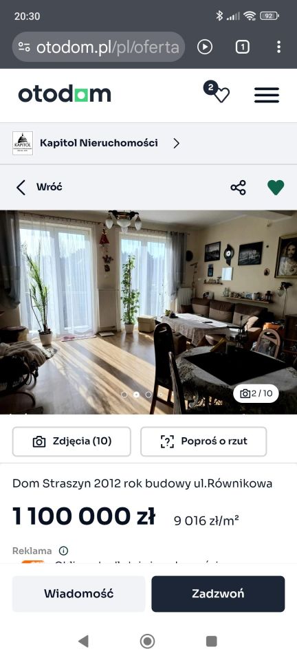 bliźniak, 4 pokoje Straszyn, Rownikowa. Zdjęcie 10