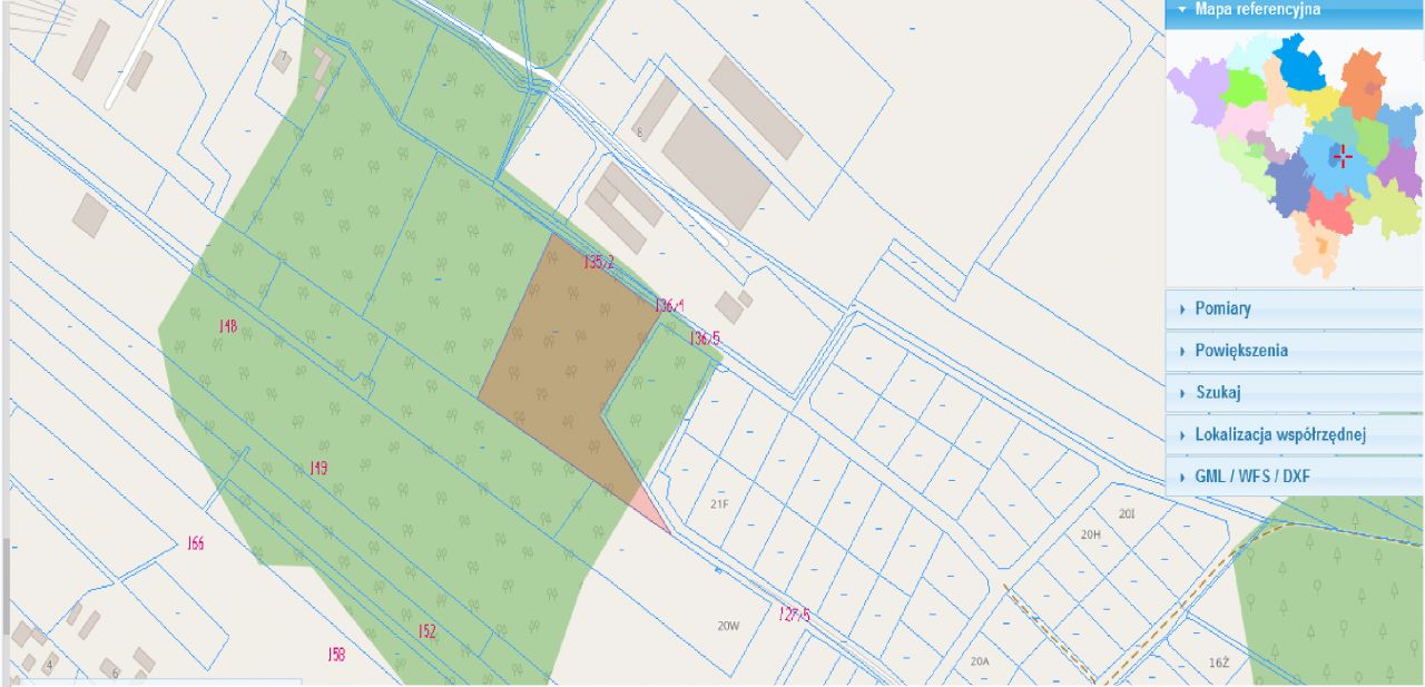 Działka leśna Niwy. Zdjęcie 2