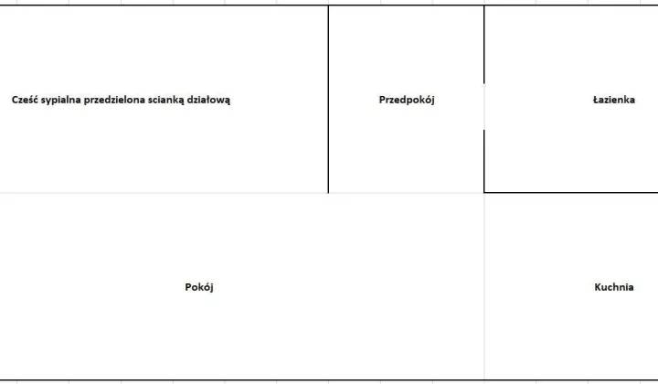 Mieszkanie 1-pokojowe Ruda Śląska Czarny Las, ul. Kazimierza