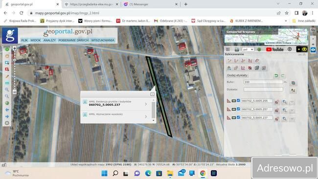 Działka siedliskowa Dąbrowa. Zdjęcie 2