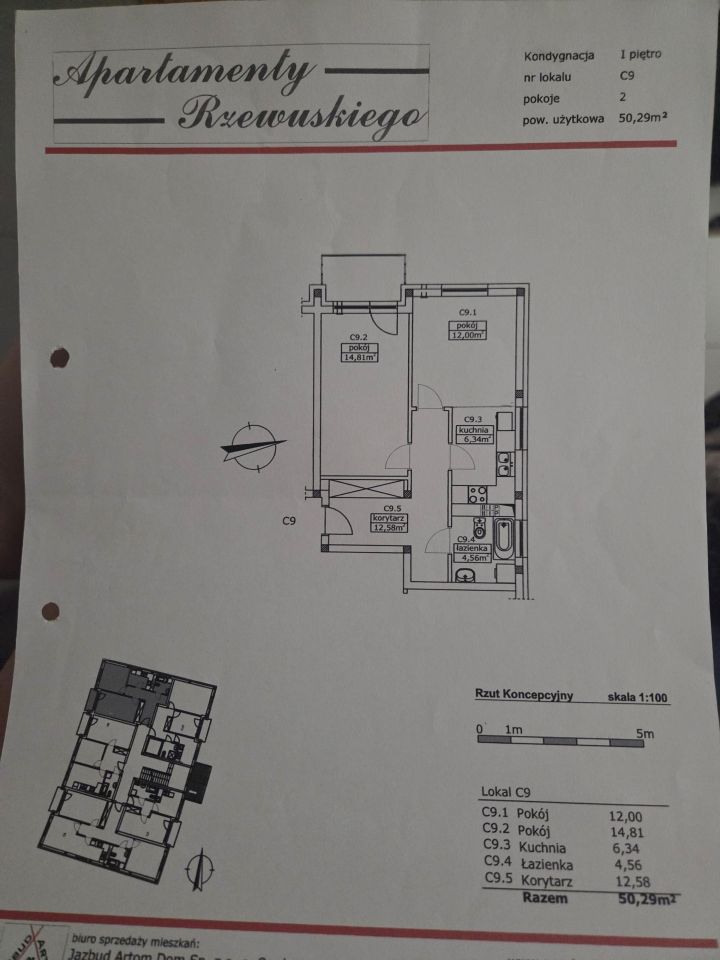Mieszkanie 2-pokojowe Pruszcz Gdański, ul. Aliny. Zdjęcie 13