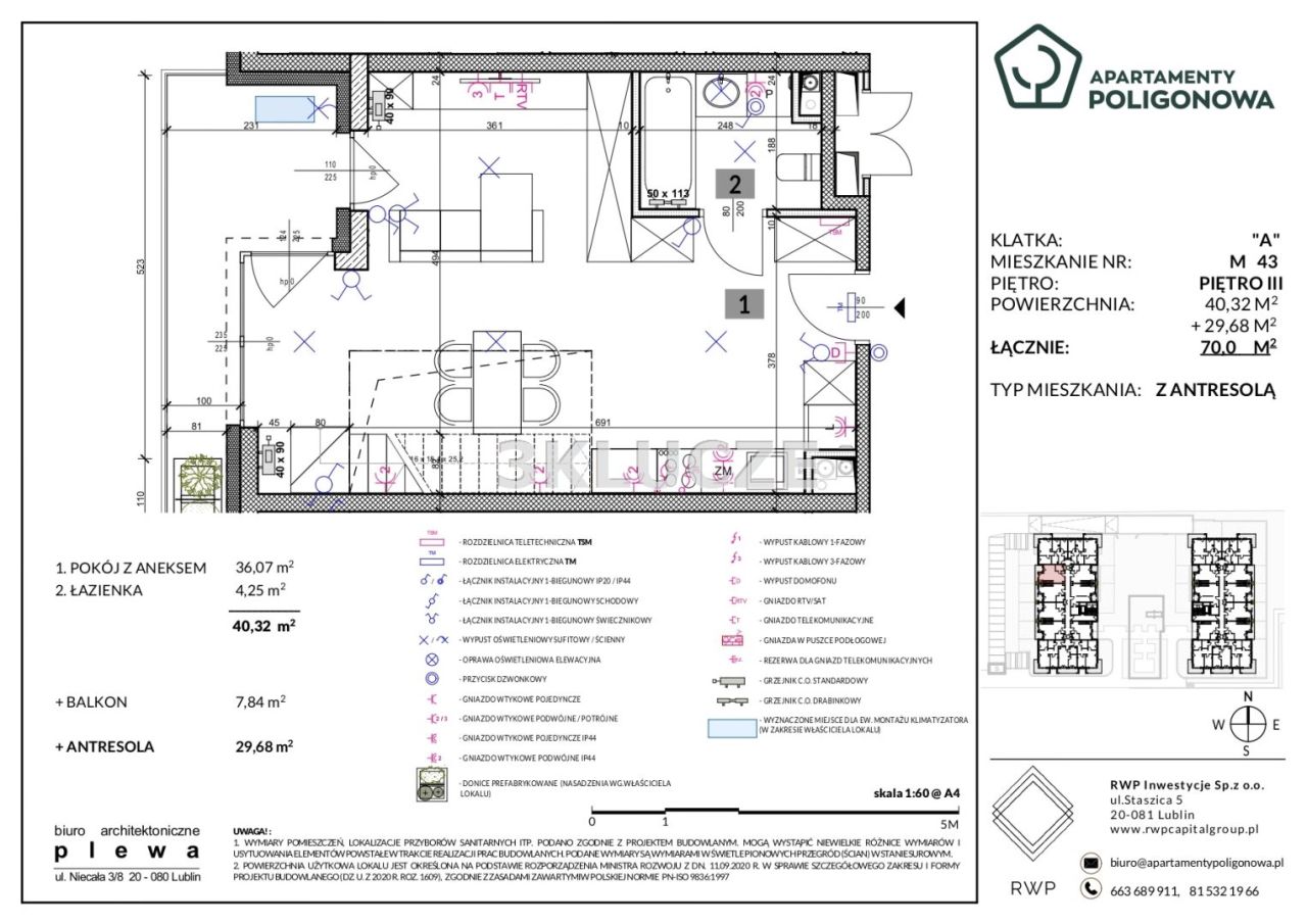 Mieszkanie 4-pokojowe Lublin Sławin. Zdjęcie 2