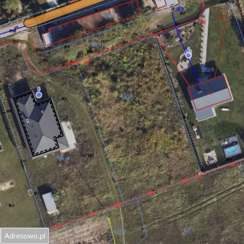 Działka budowlana Brześć Kujawski, ul. Miła