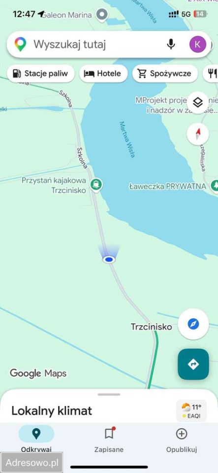 Działka budowlana Trzcinisko. Zdjęcie 2