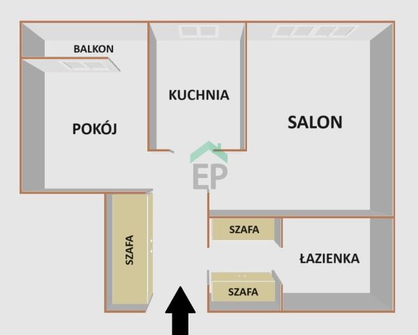 Mieszkanie 2-pokojowe Częstochowa Błeszno, ul. Bohaterów Katynia. Zdjęcie 11