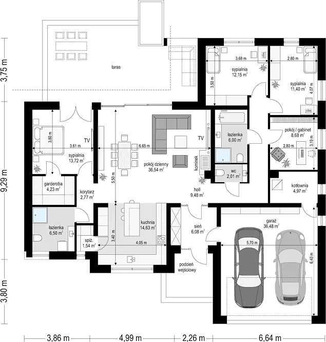 dom wolnostojący Bieganów. Zdjęcie 2