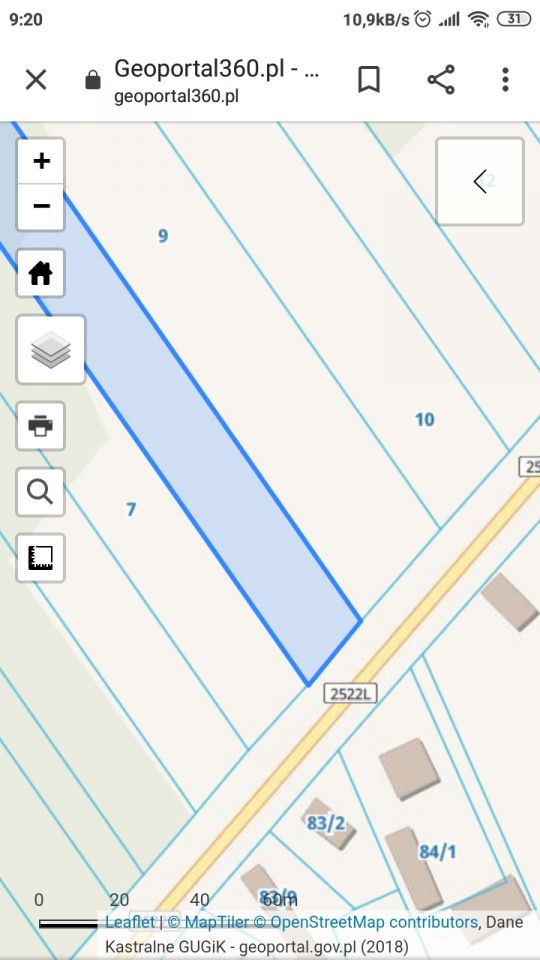 Działka leśna Wojszyn. Zdjęcie 3