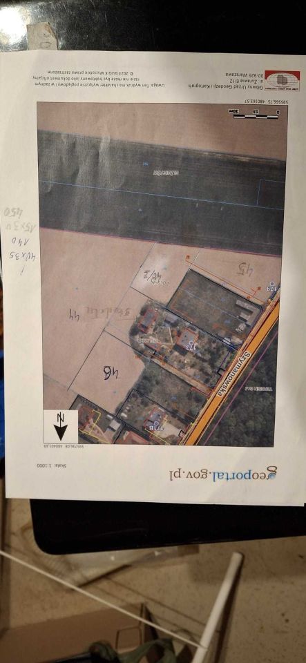 Działka budowlana Teresin. Zdjęcie 2