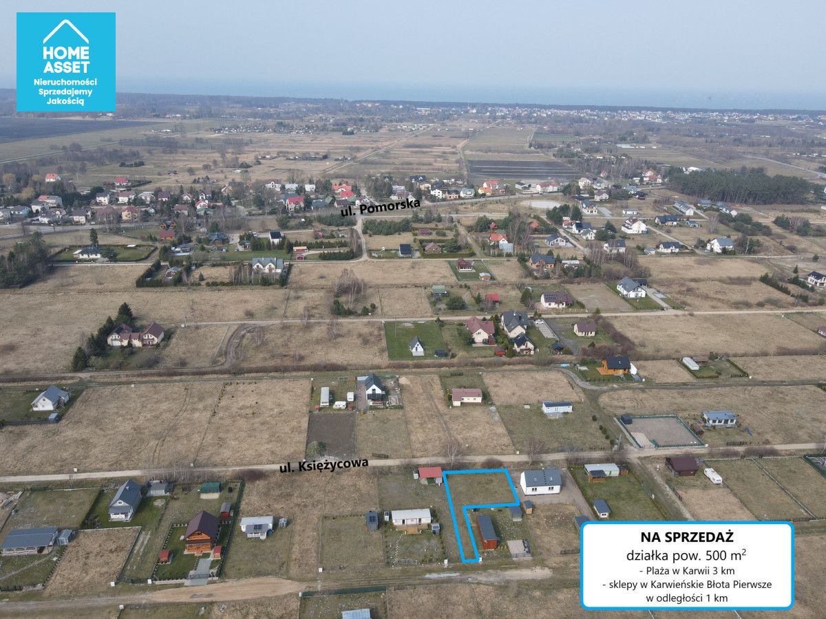 Działka budowlana Karwieńskie Błoto Pierwsze Sławoszynko. Zdjęcie 7